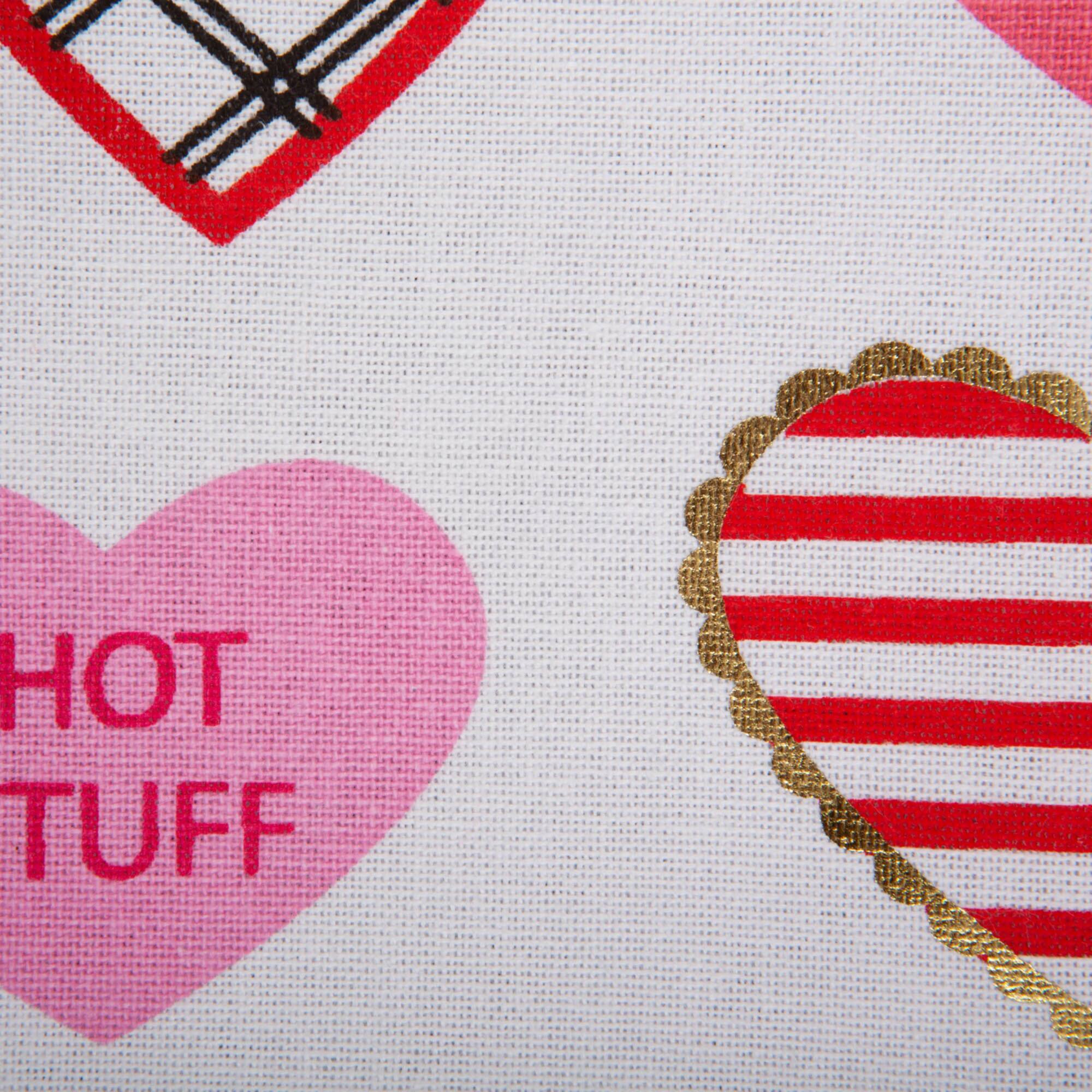 DII® 72" Sweet Hearts Print Table Runner
